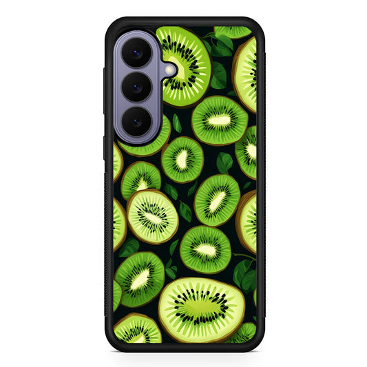 Fresh Organic Kiwi Fruit Samsung Galaxy S26 Case | Durable Rubber Case for Samsung Galaxy S26