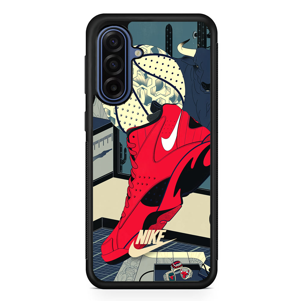 Nike Resound on The Room Samsung Galaxy A17 Case | Samsung Galaxy A17 Protective Rubber Case