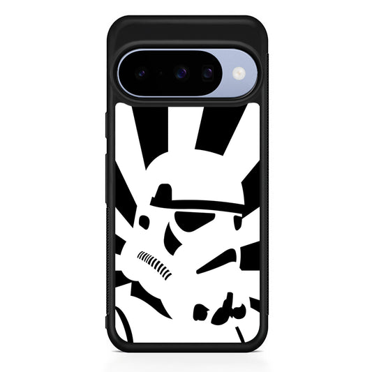 Star Wars Stormtrooper Black White Google Pixel 10 Case | Google Pixel 10 Rubber Protective Case