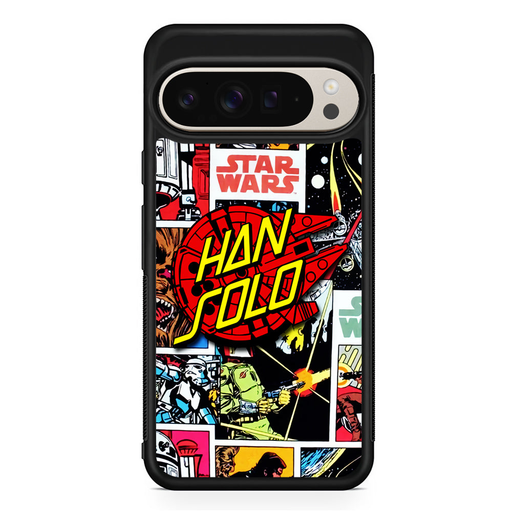 Star Wars Han Solo Sign Google Pixel 9 Pro Case | Slim Protective Cover