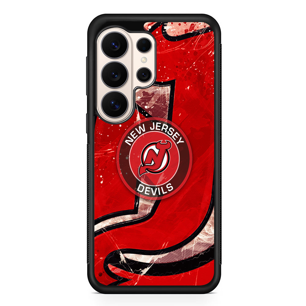 NHL New Jersey Devils The Red Samsung Galaxy S26 Ultra Case | Slim Protective Case for Samsung Galaxy S26 Ultra
