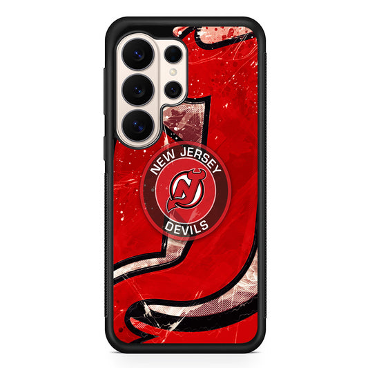 NHL New Jersey Devils The Red Samsung Galaxy S26 Ultra Case | Slim Protective Case for Samsung Galaxy S26 Ultra
