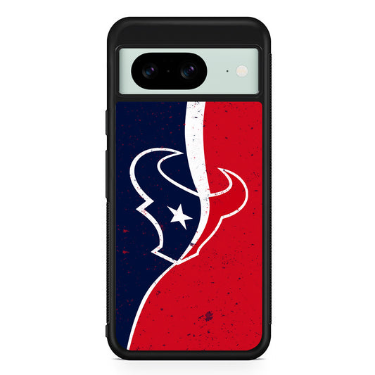 NFL Houston Texans Wall Google Pixel 8 Case | Durable Protective Cover for Google Pixel 8