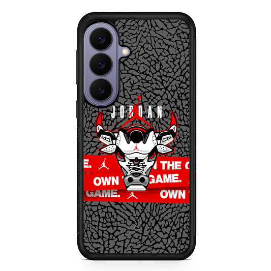 Air Jordan The Bull Head Samsung Galaxy S26 Case | Slim Protective Rubber Case for Samsung S26