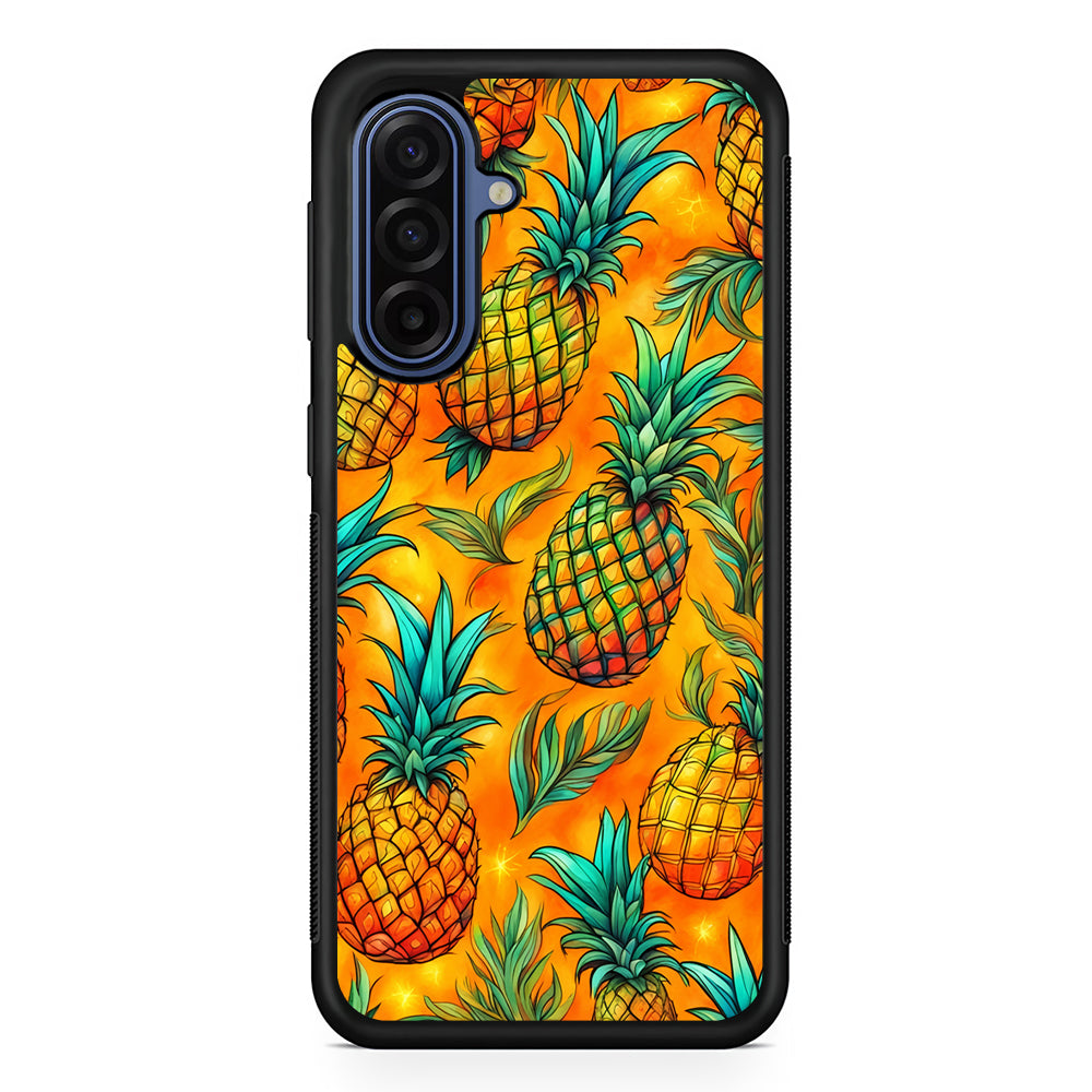 Pineapple Tropical Fruits Samsung Galaxy A17 Case | Slim Protective Phone Cover