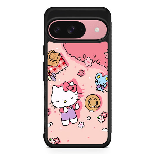 Hello Kitty Enjoy Picnic Google Pixel 9 Case | Google Pixel 9 Protective Rubber Case