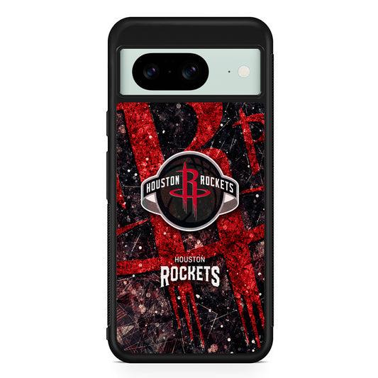 NBA Houston Rockets Glory Google Pixel 8 Case | Durable Protective Cover for Google Pixel 8
