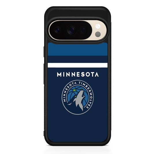 NBA Minnesota Timberwolves Jersey Google Pixel 10 Pro XL Case | Slim Google Pixel 10 Pro XL Protective Case