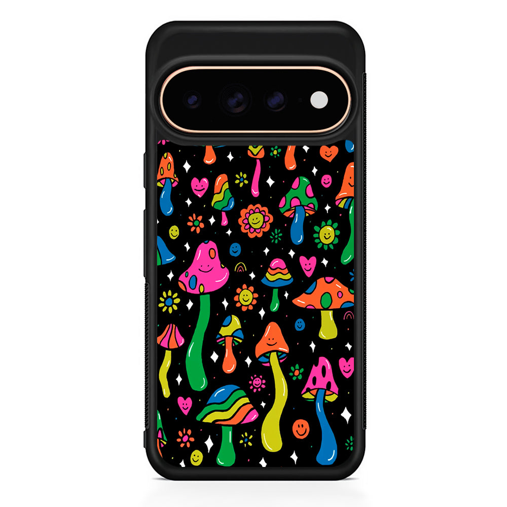 Various Mushrooms Smile Colorful Google Pixel 11 Pro Case - Stylish Protective Phone Case