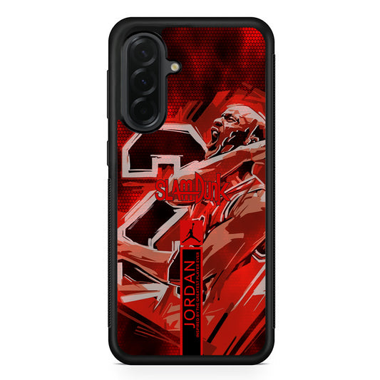 Air Jordan Scream on Fighting Samsung Galaxy A36 Case | Slim Samsung Galaxy A36 Protective Case