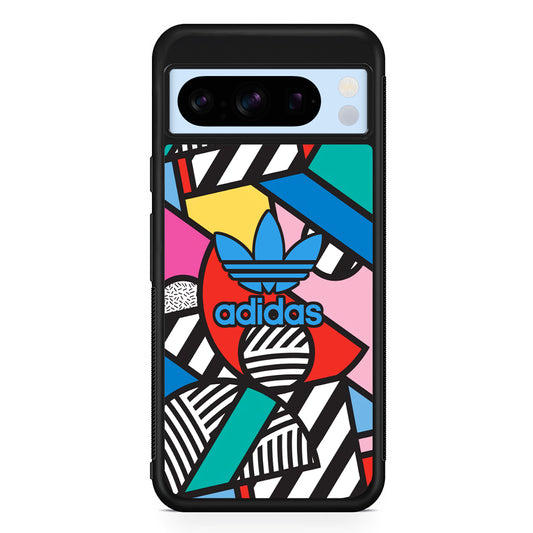 Adidas Collage of Shape Google Pixel 8 Pro Case | Slim Protective Cover