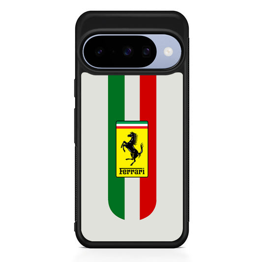 Ferrari Sense of The Powers Google Pixel 10 Case | Google Pixel 10 Rubber Protective Case