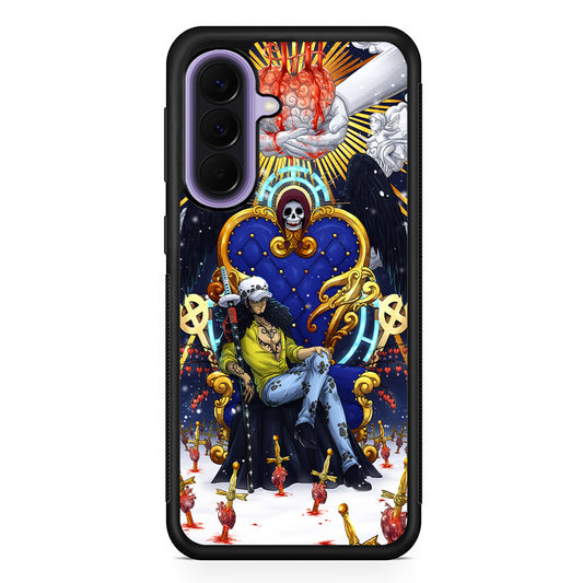 One Piece Trafalgar Law Heart Stealer Samsung Galaxy A57 Case | Slim Samsung Galaxy A57 Rubber Case