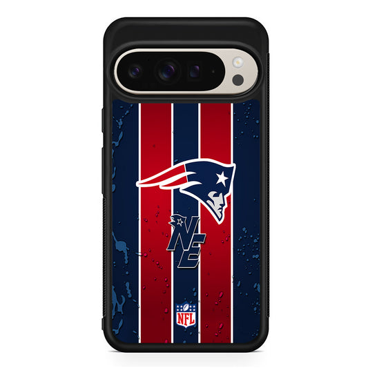 NFL New England Patriots Flag Line Google Pixel 9 Pro Case | Slim Protective Cover