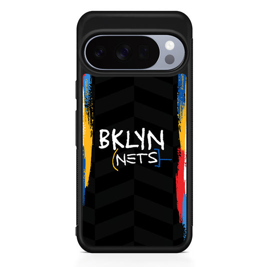 NBA Brooklyn Nets Jersey Google Pixel 10 Pro Case | Slim Google Pixel 10 Pro Rubber Case