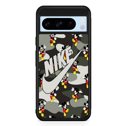 Nike Mickey Camo Google Pixel 8 Pro Case | Premium Protective Case for Google Pixel 8 Pro