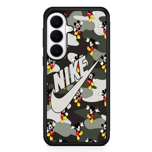 Nike Mickey Camo Samsung Galaxy S26 Plus Case | Stylish Protective Cover for Samsung Galaxy S26 Plus