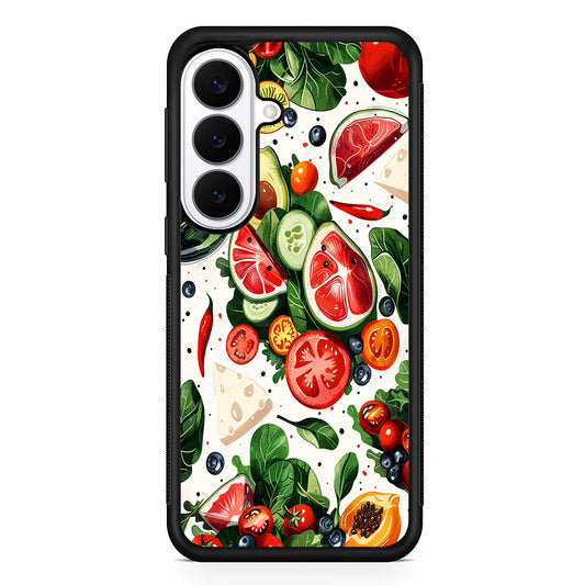 Fresh Organic Fruits and Vegetables Samsung Galaxy S26 Plus Case | Slim Protective Cover for Samsung Galaxy S26 Plus