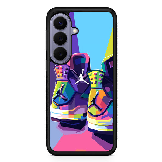 Air Jordan Pop Art Touch Samsung Galaxy S26 Case | Slim Protective Rubber Case for Samsung S26