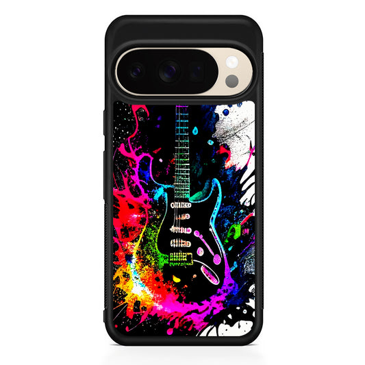 Guitar Art Explosion Google Pixel 10 Pro XL Case | Slim Google Pixel 10 Pro XL Protective Case