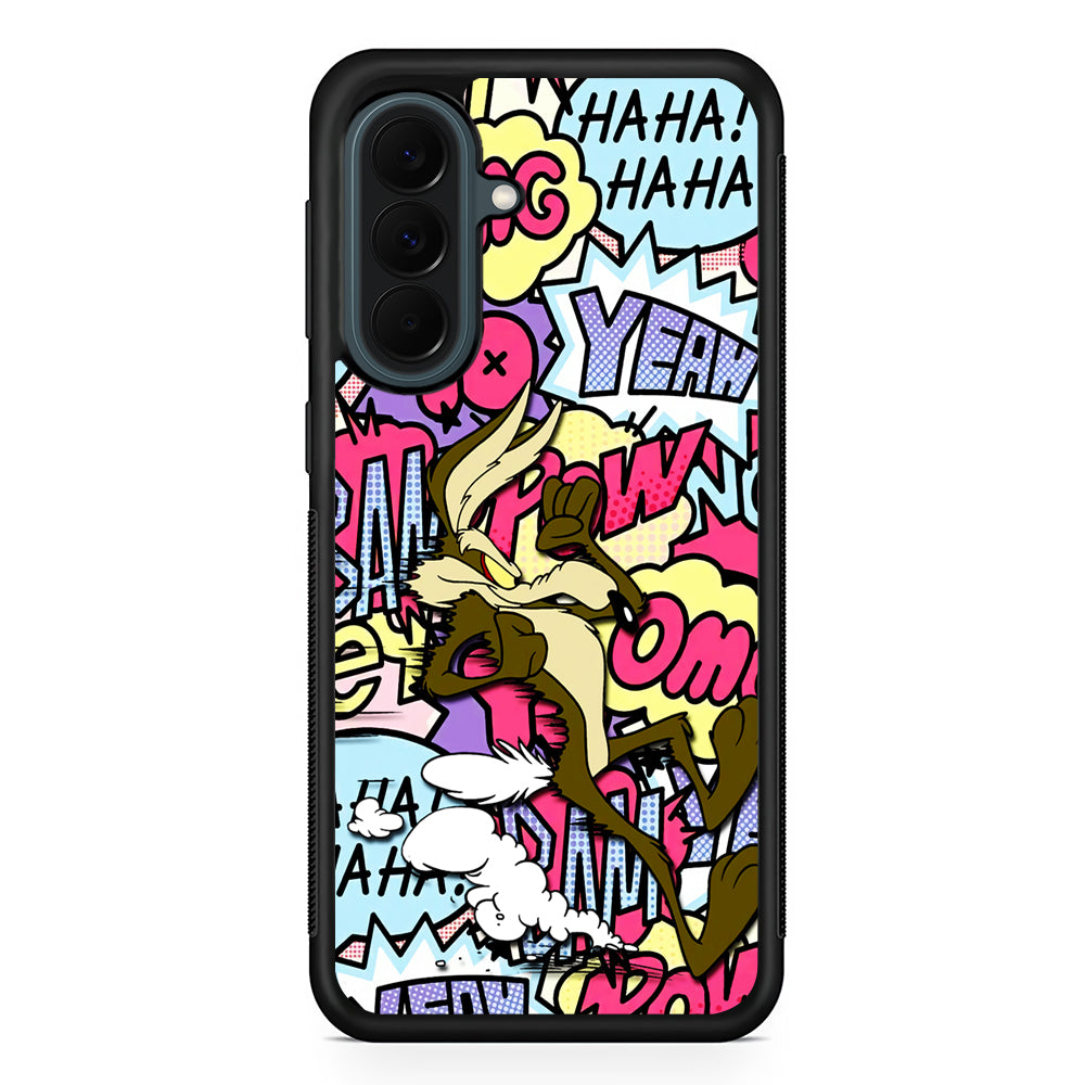 Coyote Run Too Far Samsung Galaxy A37 Case | Samsung Galaxy A37 Rubber Phone Case