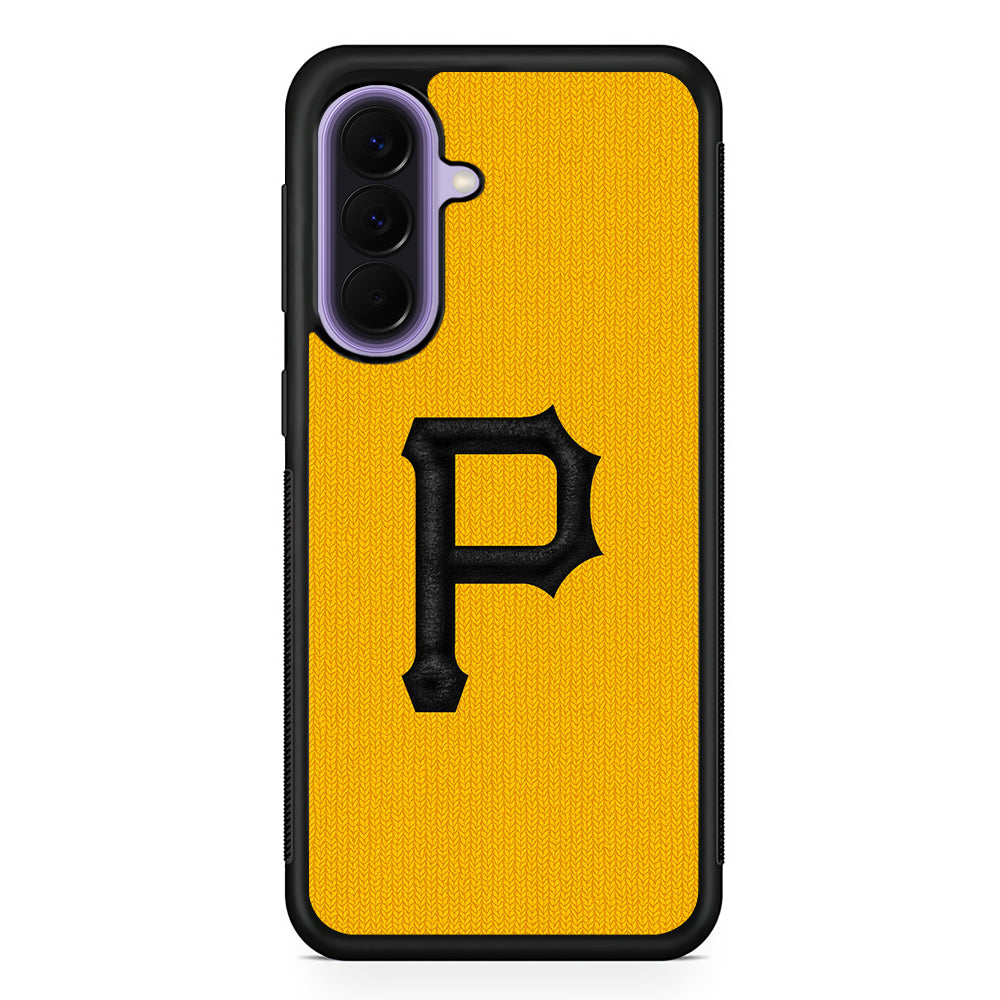 MLB Pittsburgh Pirates Pattern Samsung Galaxy A57 Case | Slim Samsung Galaxy A57 Rubber Case