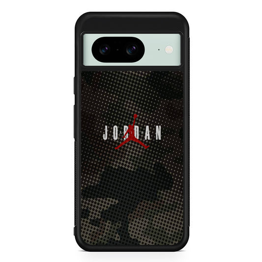 Air Jordan Gradation of Dark Camouflage Google Pixel 8 Case | Durable Protective Cover for Google Pixel 8