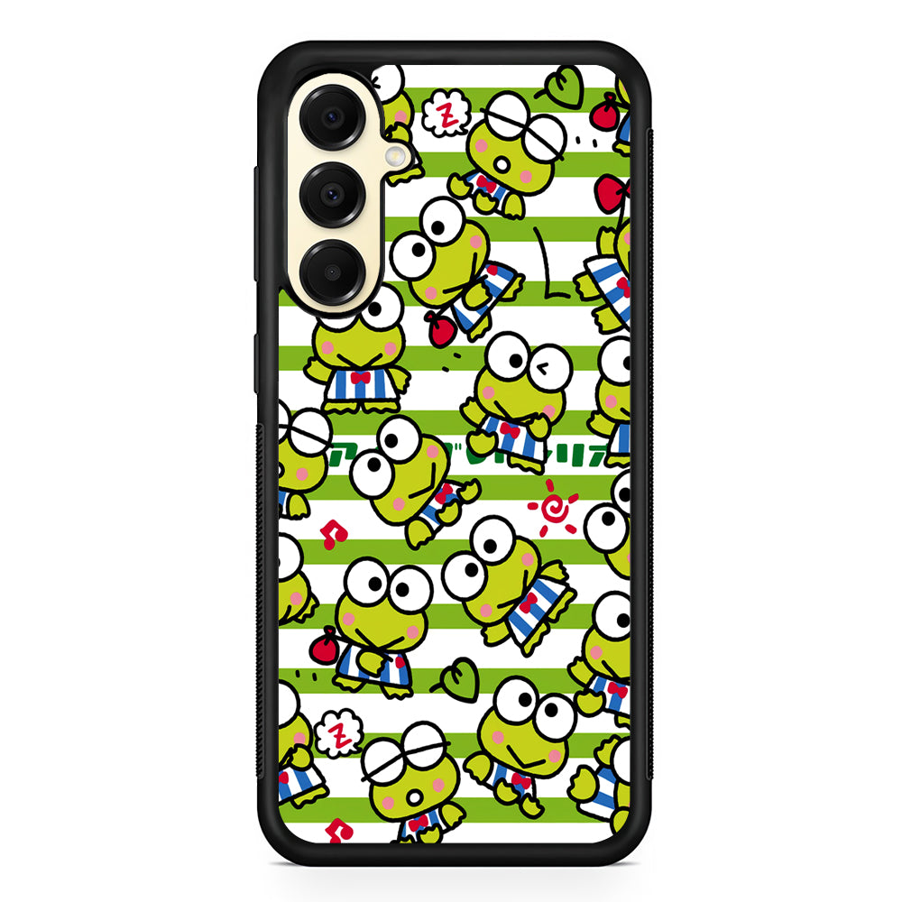 Keroppi Want to Vacation Samsung Galaxy A16 Case | Slim Rubber Samsung Galaxy A16 Case
