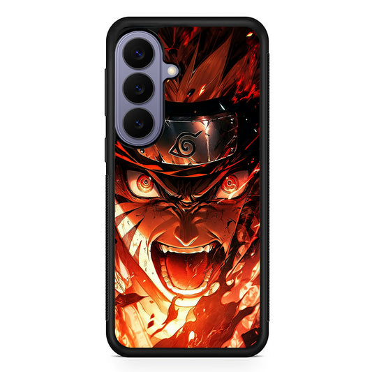 Naruto Uzumaki Goes Berserk Samsung Galaxy S26 Case | Durable Rubber Case for Samsung Galaxy S26