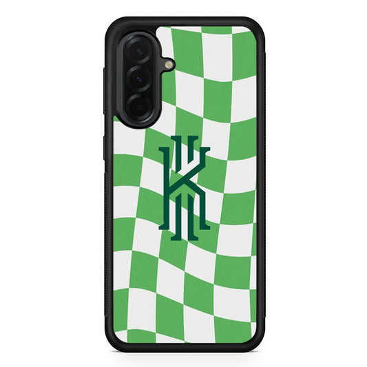 Kyrie Irving Green Flag Samsung Galaxy A36 Case | Slim Samsung Galaxy A36 Protective Case