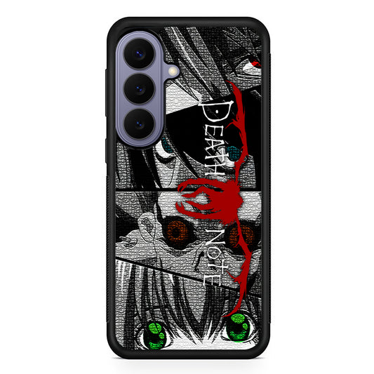Death Note Collection of The Eye Samsung Galaxy S26 Case | Durable Rubber Case for Samsung Galaxy S26