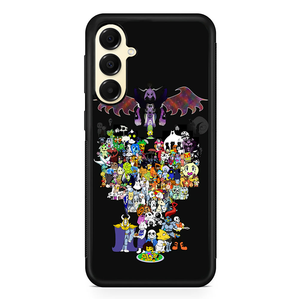 Undertale All Characters Samsung Galaxy A16 Case | Slim Rubber Samsung Galaxy A16 Case