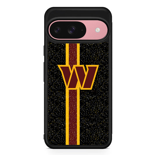 NFL Washington Commanders Freckles Google Pixel 9 Case | Google Pixel 9 Protective Rubber Case