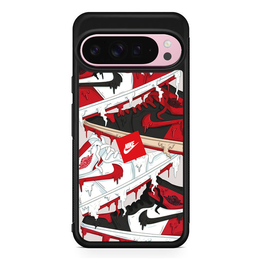 Nike Melt and Drip Google Pixel 9 Pro XL Case | Protective Cover