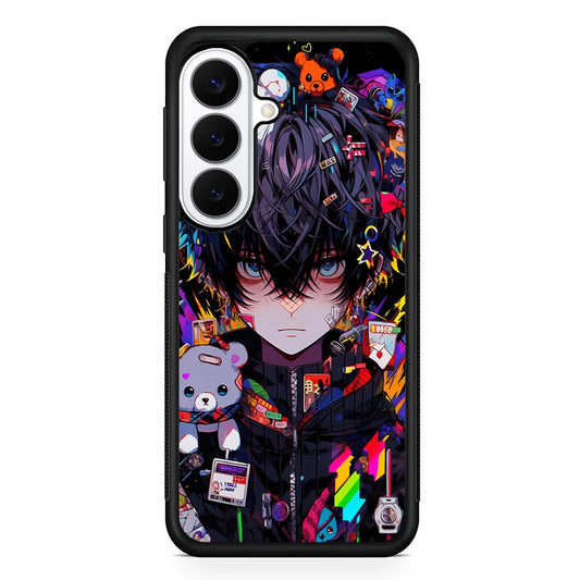 Anime Boy Bear Doll Aesthetic Samsung Galaxy S26 Plus Case | Slim Protective Cover for Samsung Galaxy S26 Plus