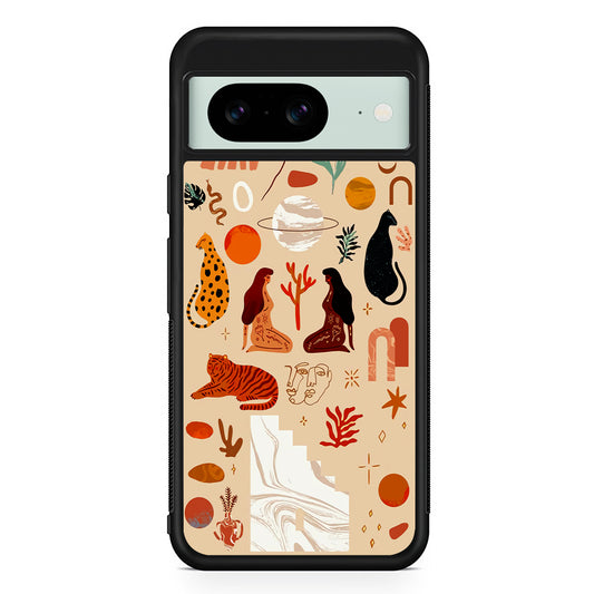 Art of Nature Women Google Pixel 8 Case | Durable Protective Cover for Google Pixel 8