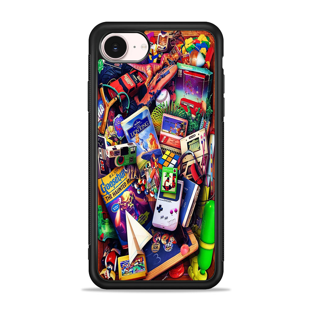 Mushup Game Vintage iPhone 17e Case - Silicone Case