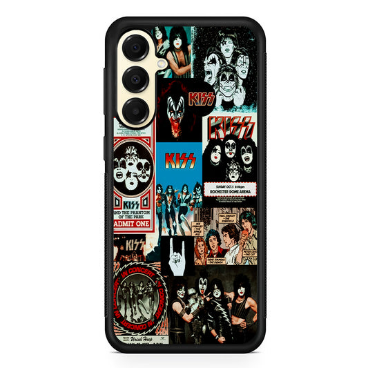 Kiss Band Collage Poster Samsung Galaxy A16 Case | Slim Rubber Samsung Galaxy A16 Case