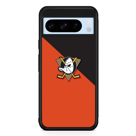 NHL Anaheim Ducks Team Google Pixel 8 Pro Case | Slim Rubber Case for Google Pixel 8 Pro