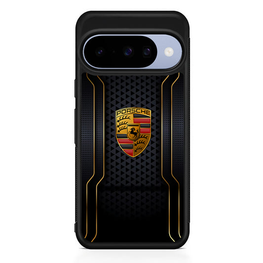 Porsche Emblem  Wall Google Pixel 10 Case | Google Pixel 10 Rubber Protective Case