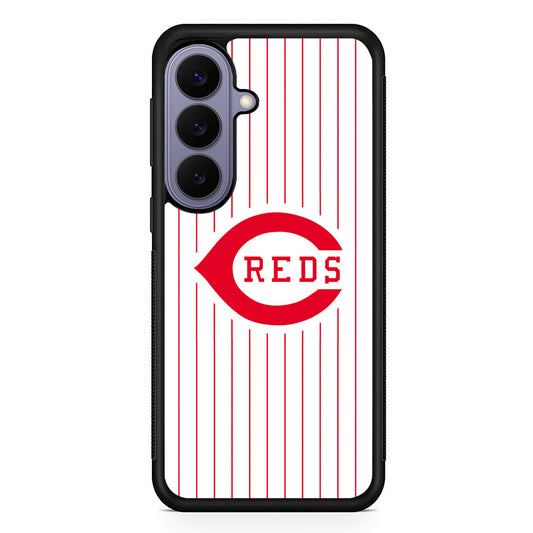 MLB Cincinnati Reds Team Samsung Galaxy S26 Case | Durable Rubber Case for Samsung Galaxy S26