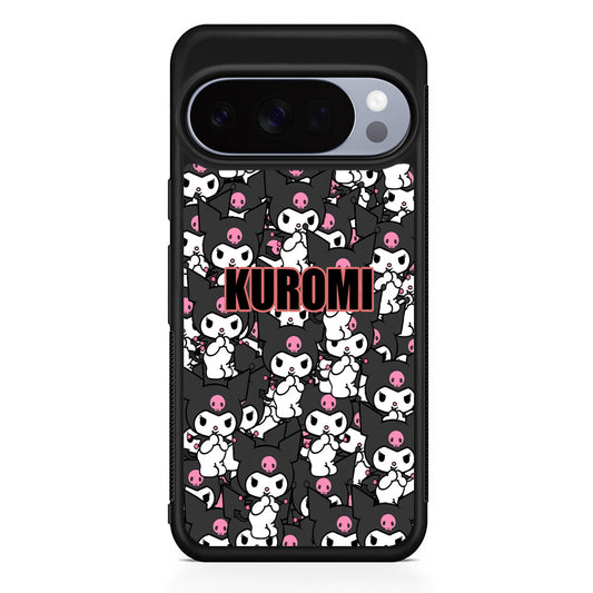 Kuromi Doodle Google Pixel 10 Pro Case | Slim Google Pixel 10 Pro Rubber Case