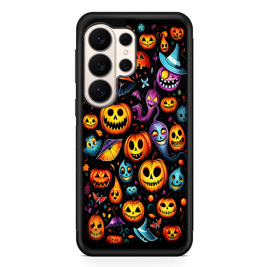 Halloween Pumpkins and Ghosts Samsung Galaxy S26 Ultra Case | Slim Protective Case for Samsung Galaxy S26 Ultra
