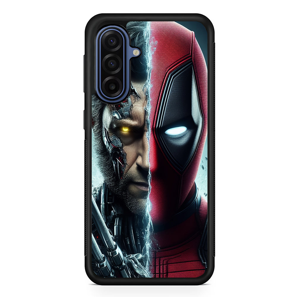 Deadpool and Wolverine Cooperation Samsung Galaxy A17 Case | Slim Protective Phone Cover