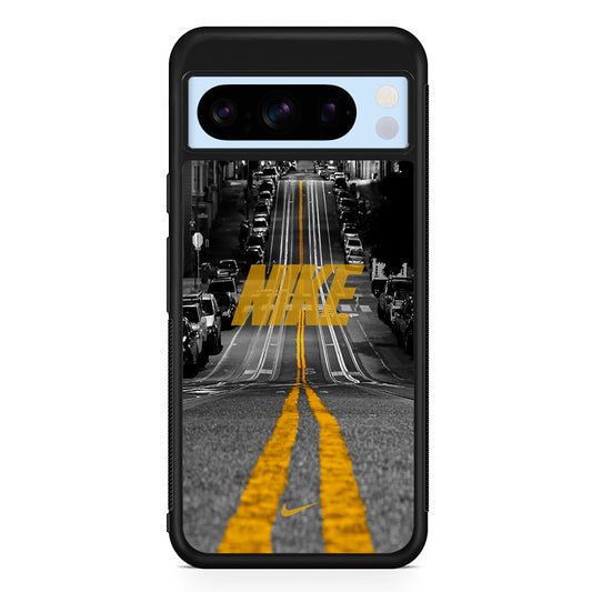 Nike Night Yellow Flames Google Pixel 8 Pro Case | Premium Protective Case for Google Pixel 8 Pro