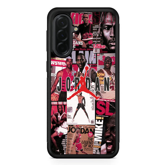 Air Jordan Magazine Collection Samsung Galaxy A36 Case | Slim Samsung Galaxy A36 Protective Case