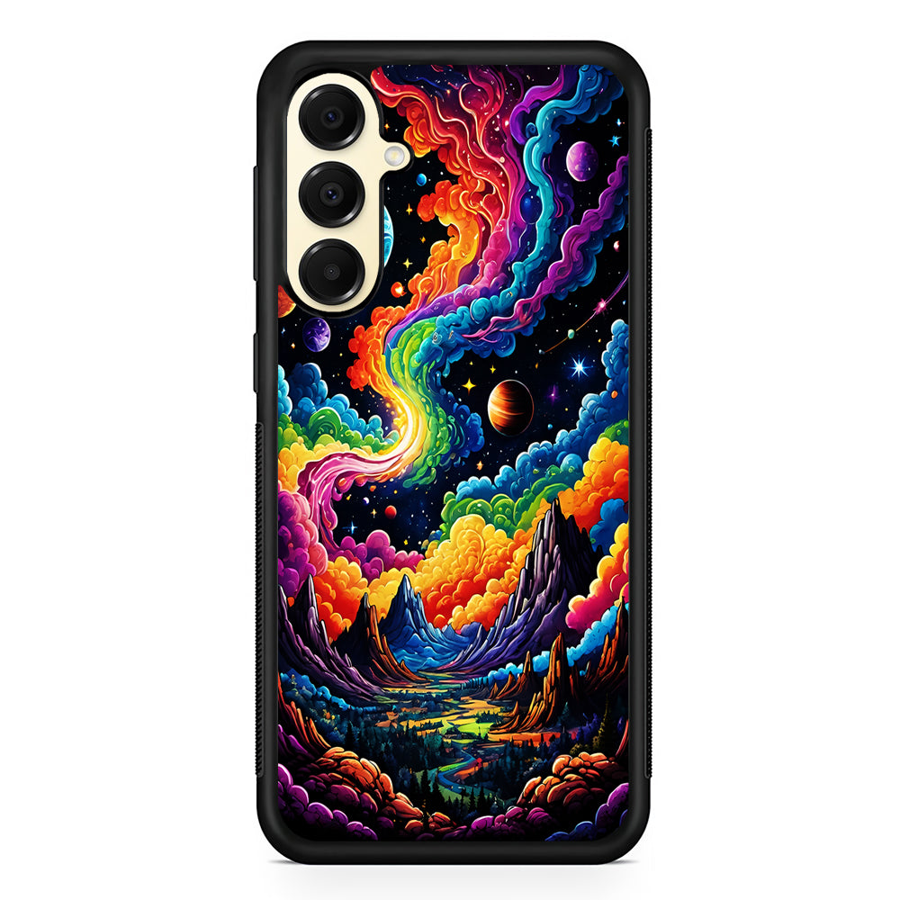 Space Planets Fantasy Samsung Galaxy A16 Case | Slim Rubber Samsung Galaxy A16 Case