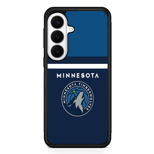 NBA Minnesota Timberwolves Jersey Samsung Galaxy S26 Plus Case | Slim Protective Cover for Samsung Galaxy S26 Plus