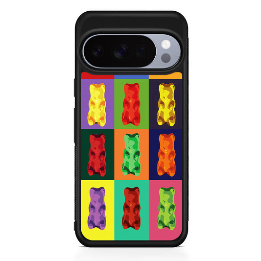 Gummy Bear Pop Art Google Pixel 10 Pro Case | Slim Google Pixel 10 Pro Rubber Case