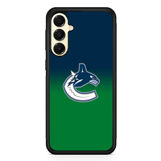 NHL Vancouver Canucks Gradation Samsung Galaxy A16 Case | Slim Rubber Samsung Galaxy A16 Case